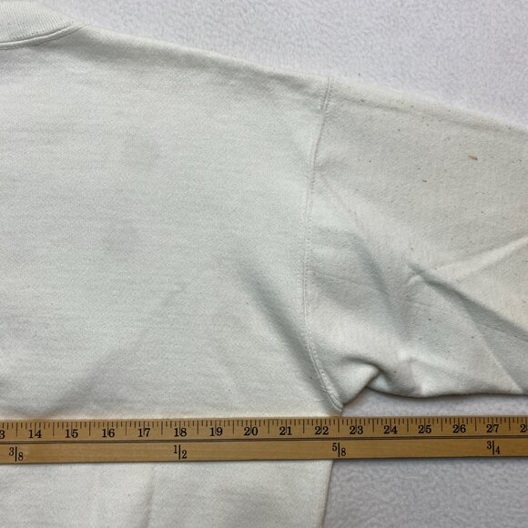 Vintage Stanford University Sweatshirt Men's XL White Graphic Pullover 80s 90s - Picture 12 of 14